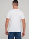 Бавовняна біла футболка з принтом | 6727218 | фото 2