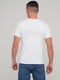Хлопковая белая футболка с принтом | 6727228 | фото 2
