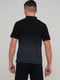 Бавовняна чорна футболка-поло з принтом | 6727234 | фото 2