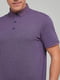 Фіолетова футболка-поло | 6727239 | фото 3