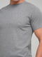 Сіра фактурна футболка | 6727250 | фото 4