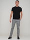 Серые прямые брюки с карманами | 6727264 | фото 2