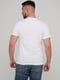 Бавовняна біла футболка з принтом | 6727352 | фото 2