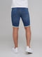 Синие джинсовые шорты с карманами | 6727421 | фото 3