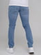 Сині обтягуючі джинси | 6727423 | фото 5