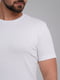 Базова бавовняна футболка білого кольору | 6727426 | фото 3