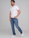 Сині джинси прямого крою | 6727436 | фото 2
