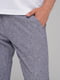 Серые классические брюки с карманами | 6727472 | фото 4