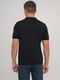 Базовая хлопковая футболка-поло черного цвета | 6727499 | фото 2