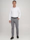 Світло-сірі класичні штани з кишенями | 6727527 | фото 2