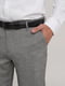 Світло-сірі класичні штани з кишенями | 6727527 | фото 4