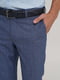 Сині класичні штани з кишенями | 6727531 | фото 4