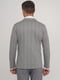 Серый пиджак с накладными карманами | 6727536 | фото 2
