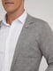 Серый пиджак с накладными карманами | 6727536 | фото 3