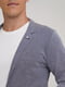 Серый пиджак с накладными карманами | 6727539 | фото 3