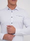 Белая классическая рубашка в горошек | 6727585 | фото 3