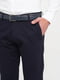 Темно-синие классические брюки с карманами | 6727701 | фото 3