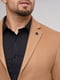 Пальто-піджак кольору кемел з лацканами | 6727926 | фото 5