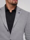 Пальто-піджак сірого кольору з лацканами | 6727929 | фото 5