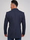 Пальто-піджак темно-синього кольору з лацканами | 6727930 | фото 4