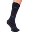 Шкарпетки бавовняні чорні з принтом | 6728021 | фото 3