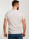 Базовая хлопковая футболка бежевого цвета | 6728101 | фото 2