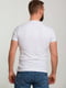 Біла футболка з написом в тон | 6728107 | фото 2