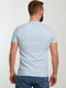 Блакитна футболка з вишивкою в тон | 6728111 | фото 2
