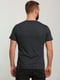 Бавовняна сіра футболка з принтом | 6728127 | фото 2