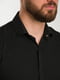 Черная классическая рубашка на пуговицах | 6728159 | фото 3