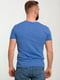Синяя хлопковая футболка | 6728181 | фото 2