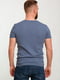 Хлопковая футболка цвета джинс | 6728182 | фото 2