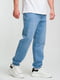 Світло-сині джинси вільного крою | 6728229 | фото 2