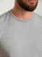 Фактурна бавовняна футболка сірого кольору | 6728241 | фото 4