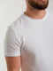 Фактурна бавовняна футболка білого кольору | 6728246 | фото 3