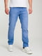 Блакитні джинси прямого крою | 6728268 | фото 2