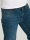 Сині джинси прямого крою | 6728275 | фото 5