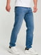 Сині джинси прямого крою | 6728277 | фото 3