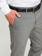 Классические серые брюки с карманами | 6728282 | фото 4