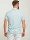 Базова бавовняна футболка-поло фісташкового кольору | 6728293 | фото 2