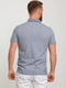 Базова бавовняна футболка-поло сірого кольору | 6728294 | фото 2