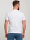 Біла футболка з вирізом на гудзиках | 6728317 | фото 2