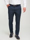 Классические синие брюки с карманами | 6728344 | фото 2