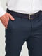 Классические синие брюки с карманами | 6728344 | фото 4