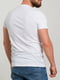 Бавовняна біла футболка з принтом | 6728354 | фото 2