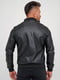 Коротка куртка с манжетами черная | 6728484 | фото 2