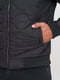 Коротка куртка з манжетами чорна | 6728493 | фото 5