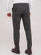 Серые классические брюки с карманами | 6728648 | фото 3