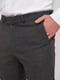 Серые классические брюки с карманами | 6728648 | фото 4