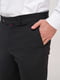 Чорні класичні штани з кишенями | 6728649 | фото 4